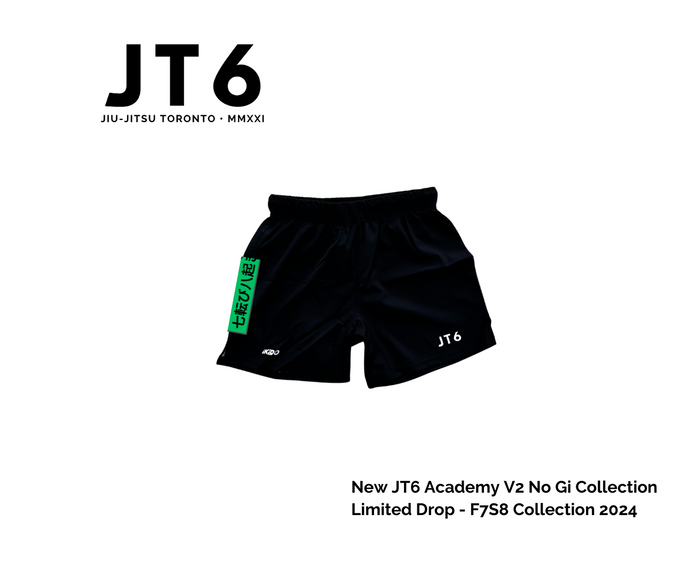 2024 JT6 ACADEMY V2 NO GI - GRAPPLING SHORTS
