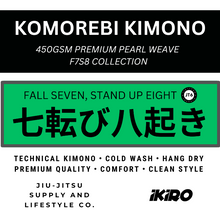 KOMOREBI KIMONO - Black (new JT6 Academy Kimono V2 special edition release)